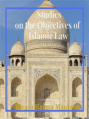 cover image of Studies on the Objectives of Islamic Law